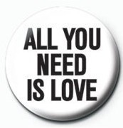 Chapa John Lennon All You Need Is Love Ideas Para Regalos Originales