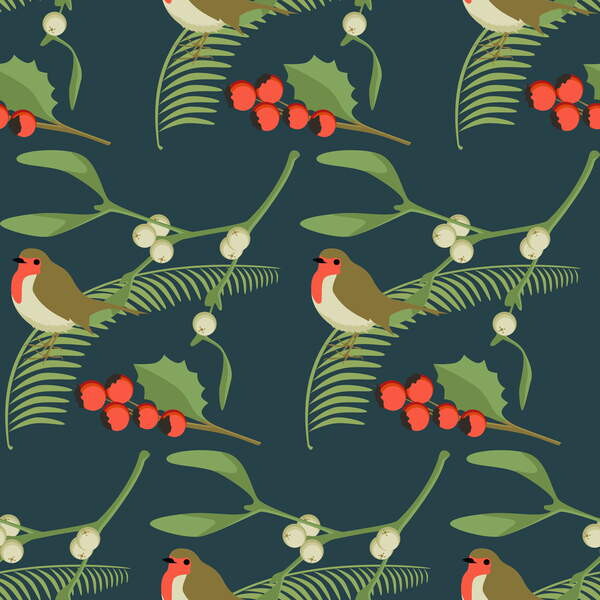 Tričko Christmas Robin