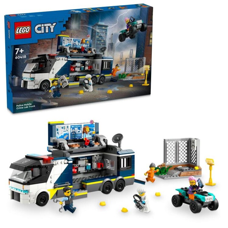 LEGO City - Mobile Criminal Lab of Police Men 60418