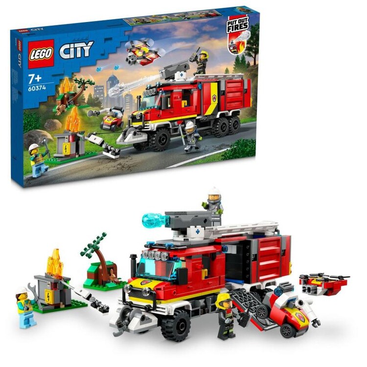 LEGO City - Velitelské auto hasičů 60374