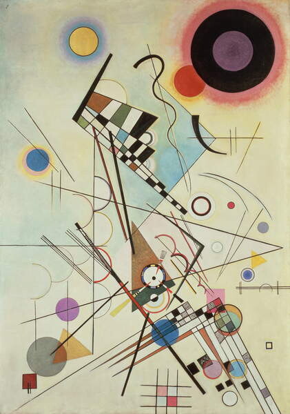 Samolepka Composition 8 (1923)