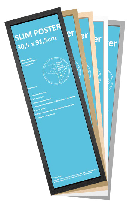 Cornice - Slim Poster 30,5x91,5 cm - Cornice su EuroPosters