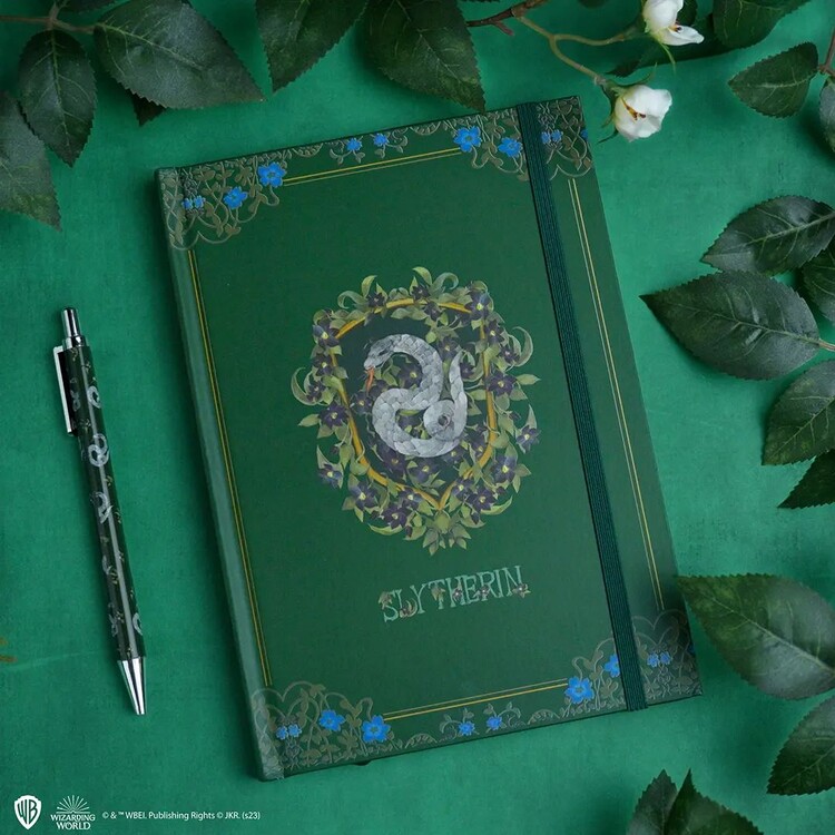 Cuaderno, diario Harry Potter - Slytherin