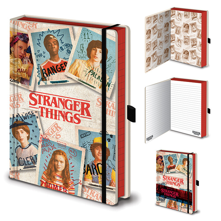 Cuaderno, diario Stranger Things - Polaroid | Ideas para regalos originales