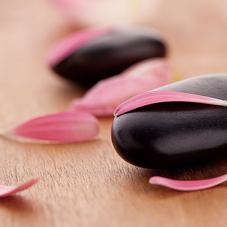 Cuadro en vidrio Zen - Pink