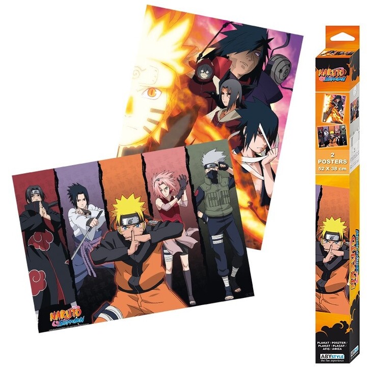 Dárkový set Naruto Shippuden - Groupes