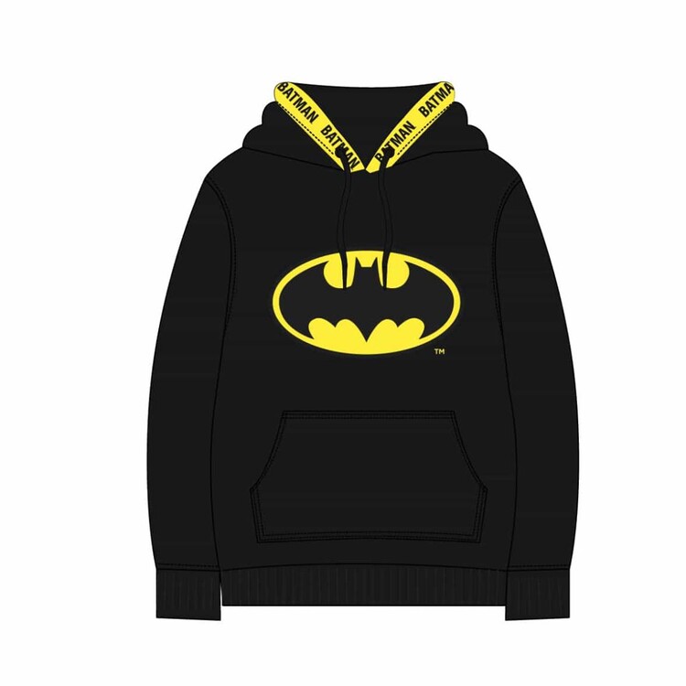 Playera DC Comics Batman Logo Clásico Negra - El Guante De Guslutt