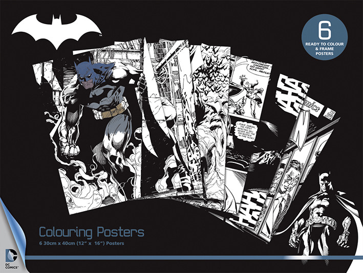 Cuaderno para colorear DC Comics - Batman | Ideas para regalos originales