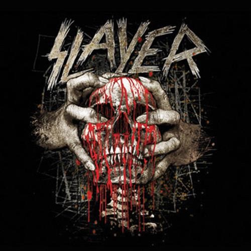 Slayer T-shirt Skull clench Homme Noir