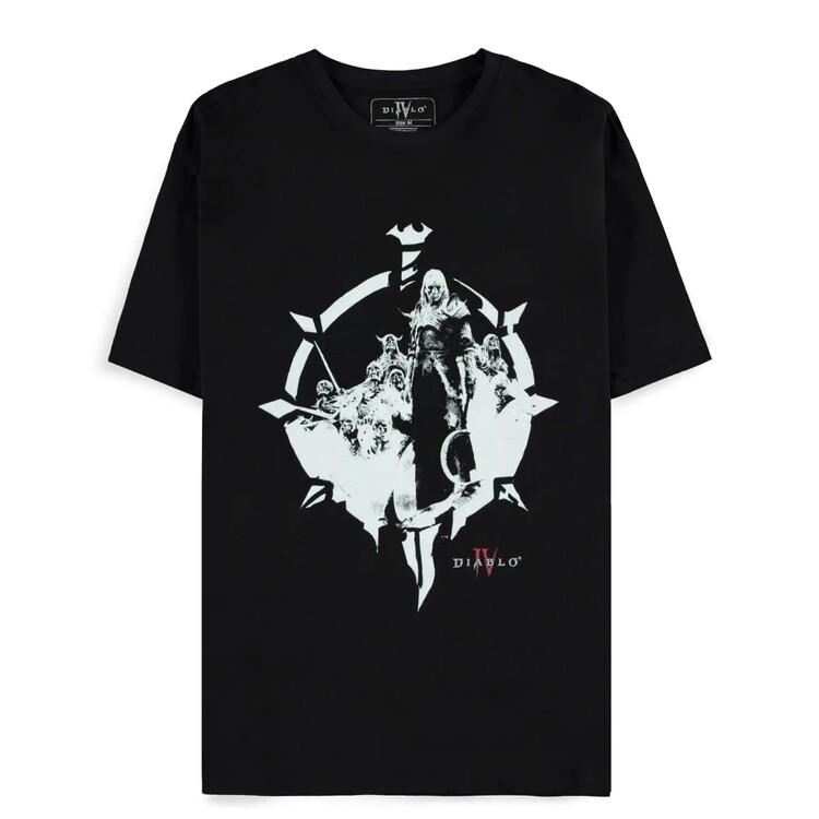 Tričko Diablo IV - Necromancer Sigil