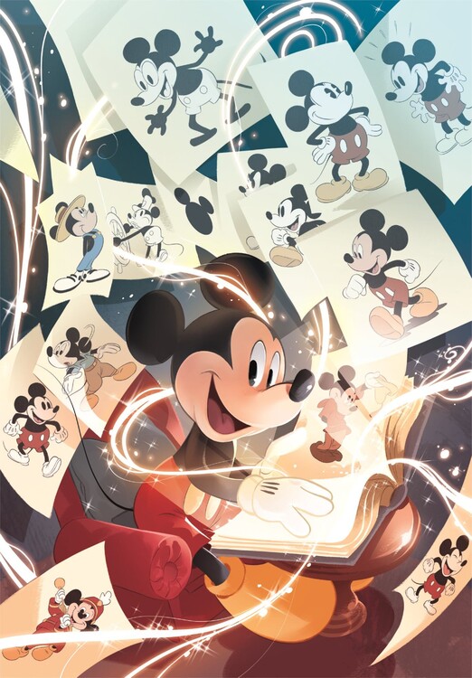 Puzzles Disney 100th - Mickey Mouse, Originelle Geschenkideen