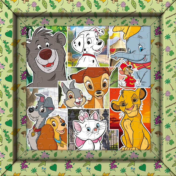 Clementoni - Clementoni- Disney Animals-60 pièces Enfant, Puzzle