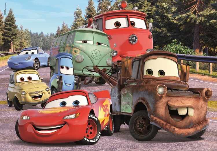Jigsaw puzzle Disney - Cars on the Road
