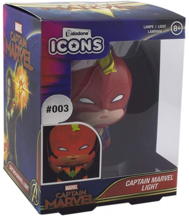 Svítící figurka Marvel - Captain Marvel