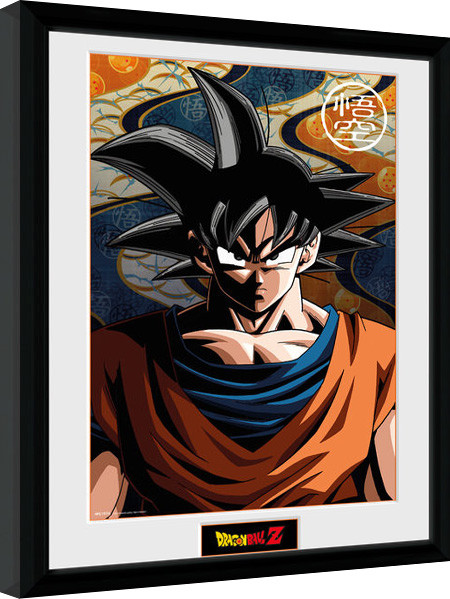 Gerahmte Poster Dragon Ball Z - Goku
