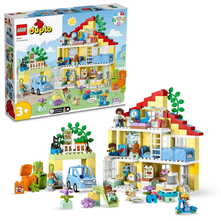 LEGO Duplo - 3-in-1 family house