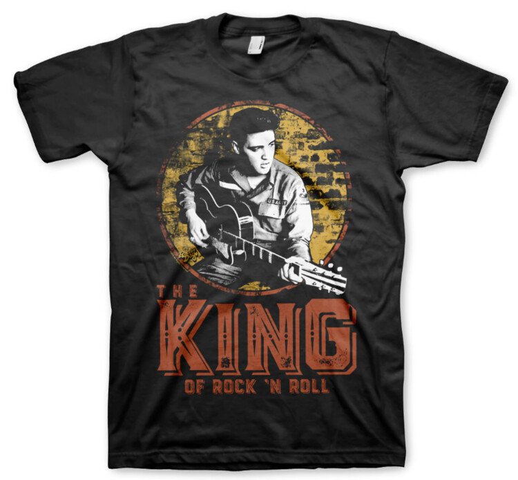 T-Shirt Elvis Presley - The King Of Rock 'n Roll Big
