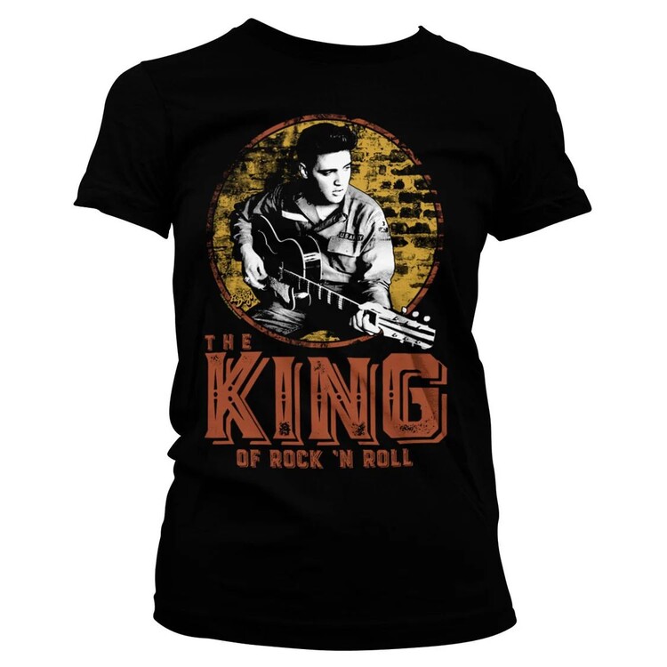 Tricou Elvis Presley - The King of Rock n‘ Roll