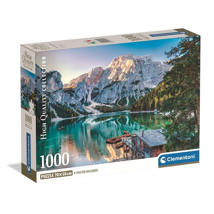 Puzzle Emerald Lake Braies