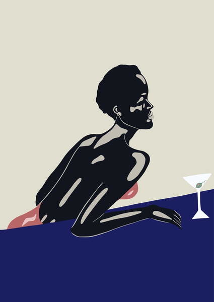 Samolepka Evening Drink, 2016,