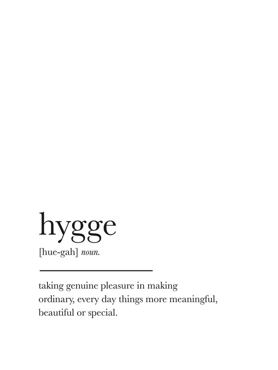 Illustration hygge
