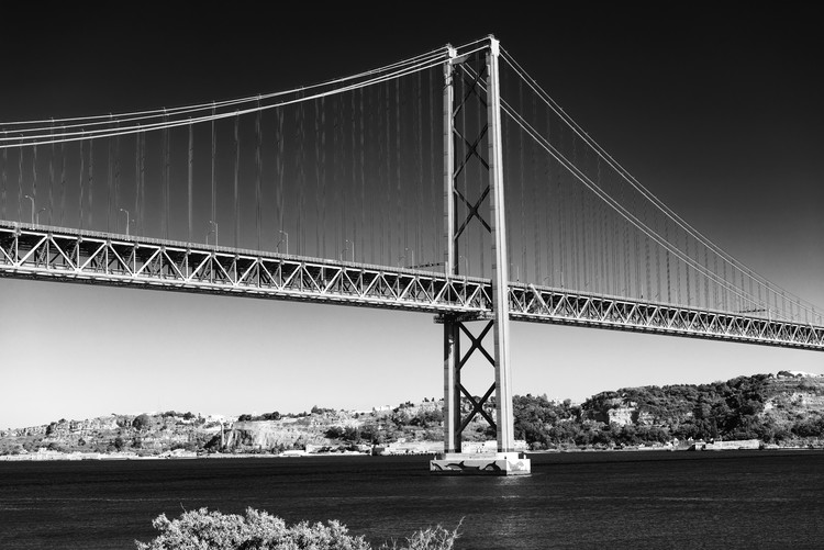 Exklusiva konstfoton Lisbon Bridge