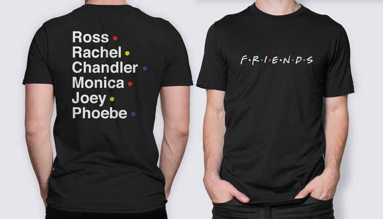 Poster, affiche Friends - Rachel & Ross, Cadeaux et merch