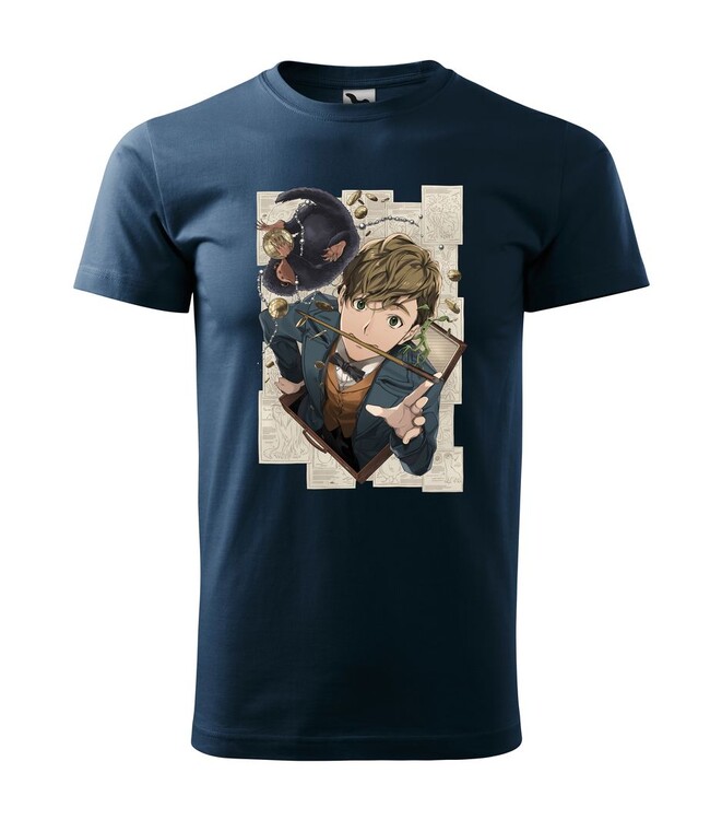 Tričko Fatnastická zvířata - Newt Scammander