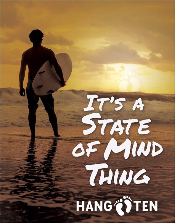 Fém tábla Hang Ten - State of Mind