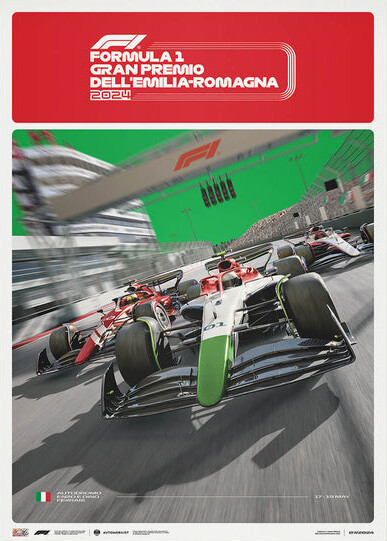 Umělecký tisk Formula 1® - Italian Grand Prix - 2024