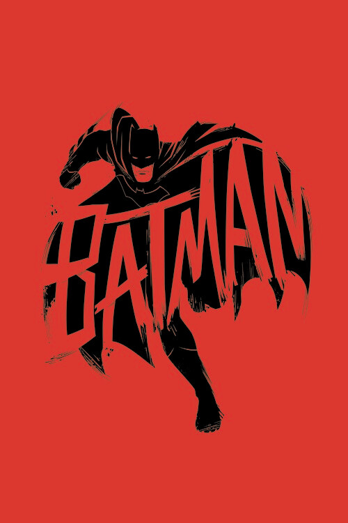 Behang Batman - Action