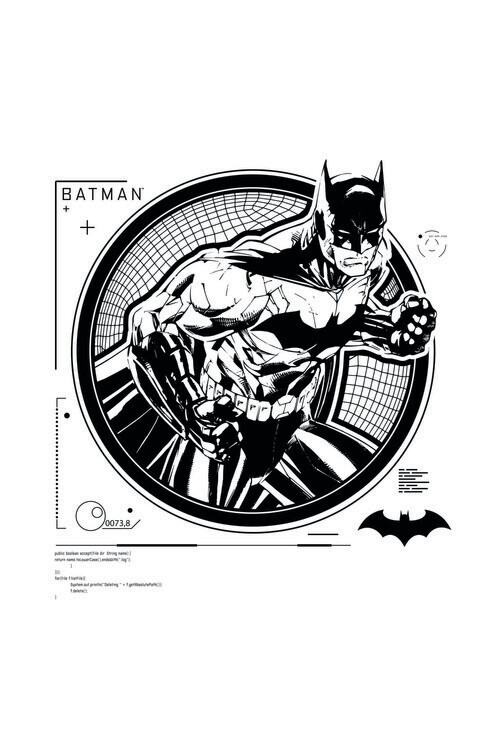 Fotobehang Batman - Bat-tech
