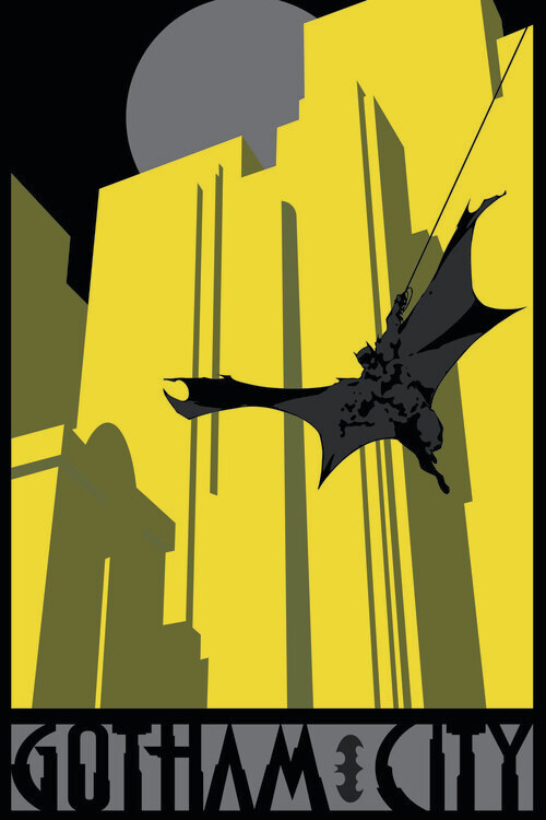 Fotobehang Batman - Gotham City