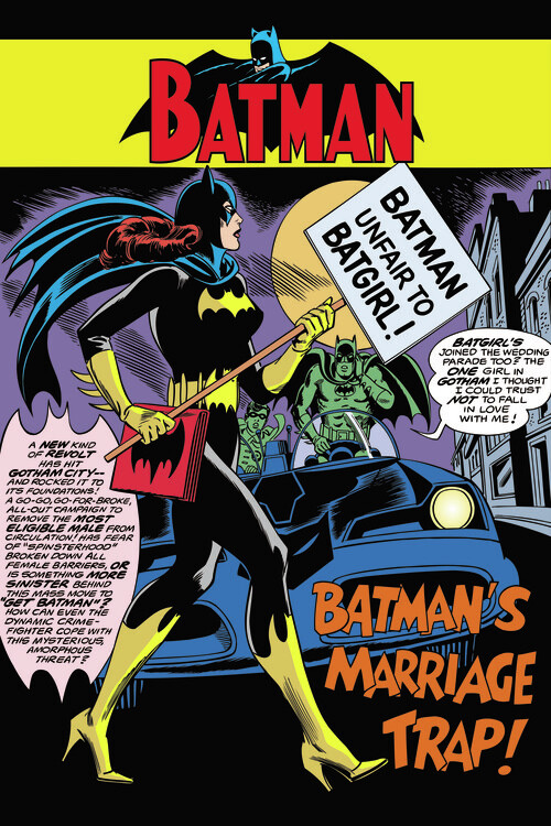 Fotobehang Batman's marriage