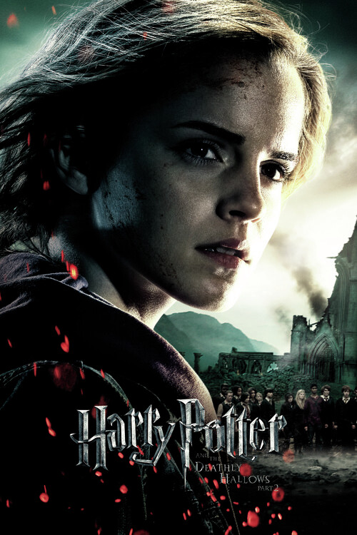 Fotobehang Hermione Granger - Deathly Hallows