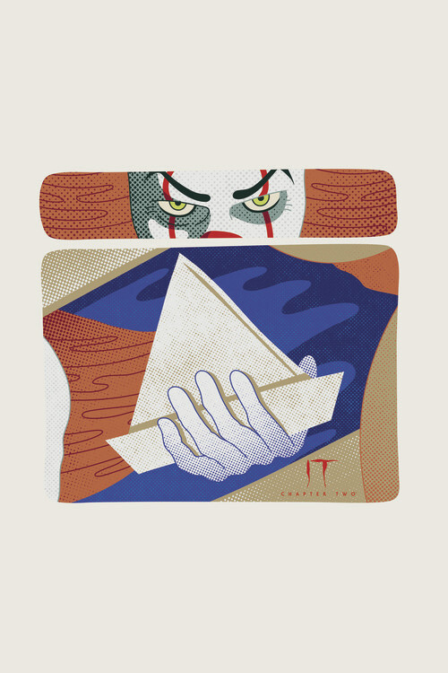 Behang IT - Paper boat