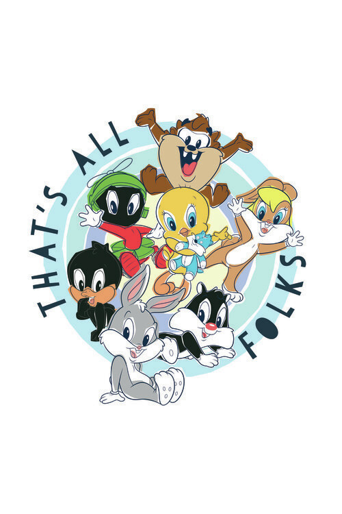 Looney Tunes - Small characters Fotobehang