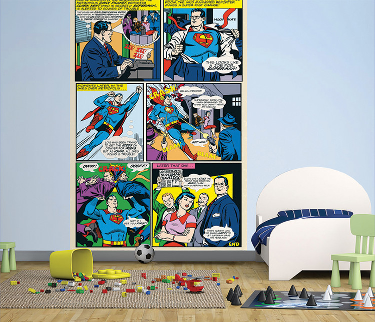 Superman Comic Fotobehang
