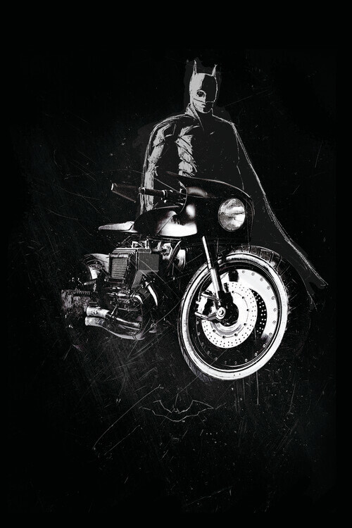 Fotomural Batman - Batcycle
