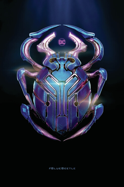 Fotomural Blue Beetle - Beetle