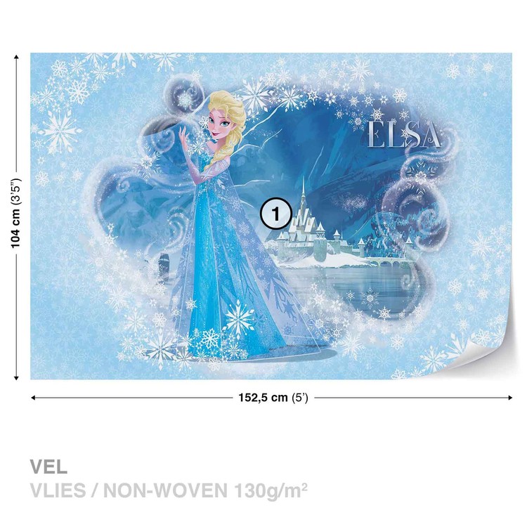 Fotomural Disney Frozen Elsa Papel Pintado Posterses 9989