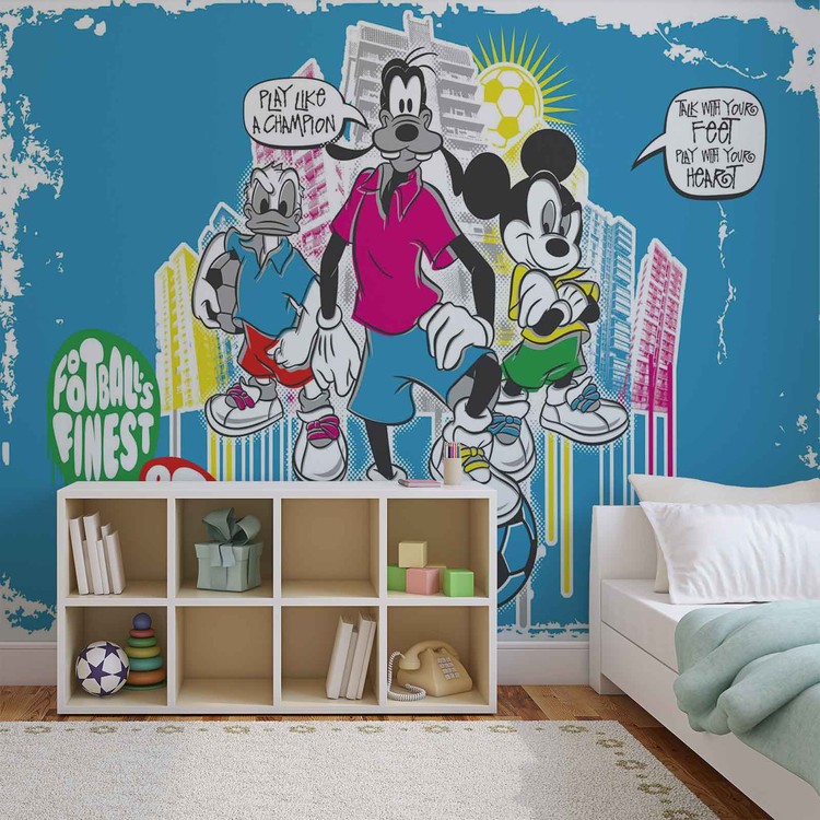 operación radiador Ver insectos Fotomural Disney Mickey Mouse, Papel pintado | Posters.es