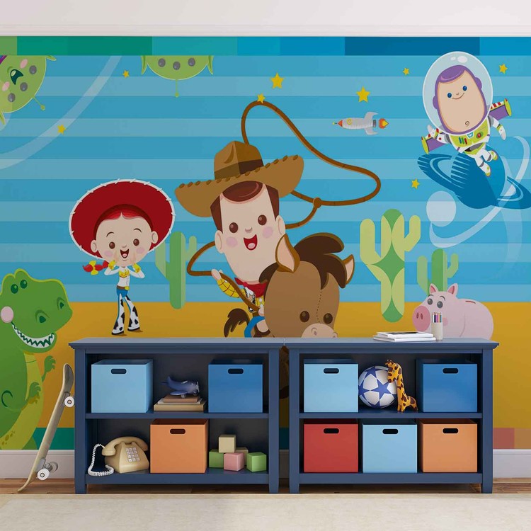 maorí béisbol Desgastado Fotomural Disney Toy Story baby, Papel pintado | Posters.es