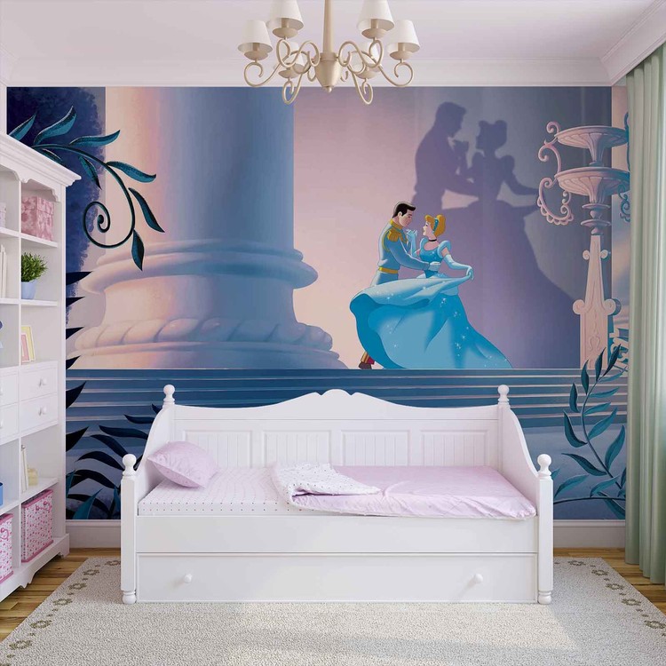 Fotomural Princesas de Disney Cenicienta, Papel pintado 