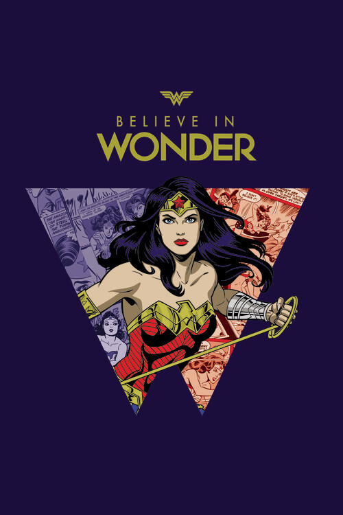 Fotomural Wonder Woman - Diana of Themyscira