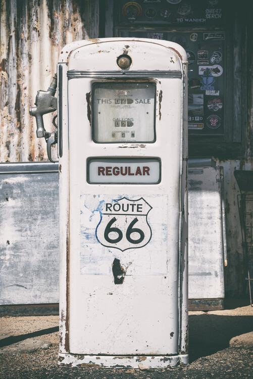 American West - Regular 66 Gas Station Fototapet