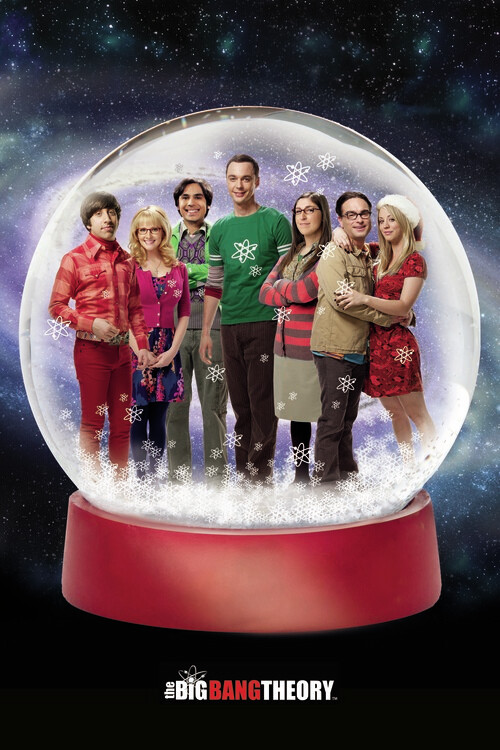 Fototapet Big Bang Theory - Christmas