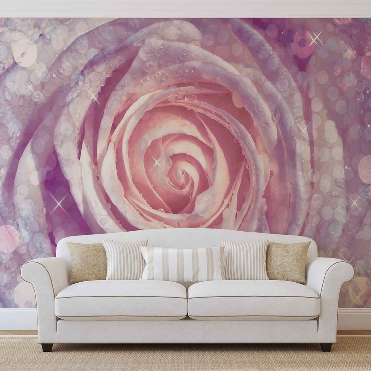 All our rose mural wallpaper are washable