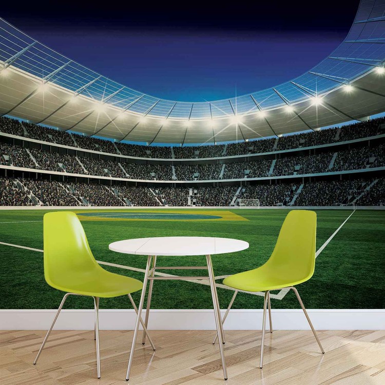 Football Stadium Fototapet | Kjøp hos Europosters Football Stadium Fototapet | Kjøp hos Europosters