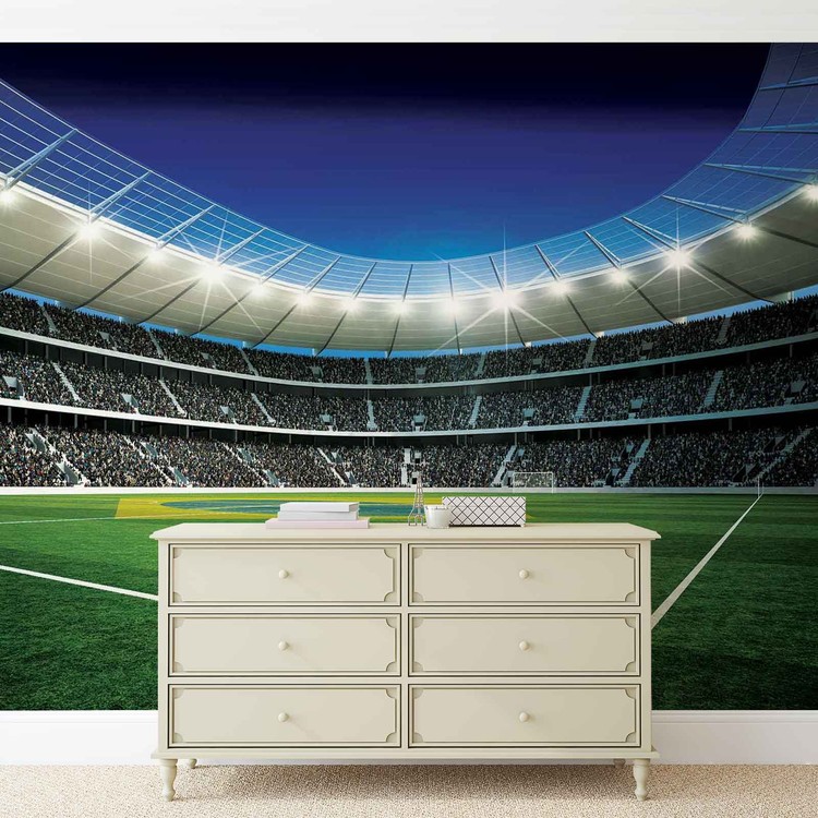 Football Stadium Fototapet | Kjøp hos Europosters Football Stadium Fototapet | Kjøp hos Europosters
